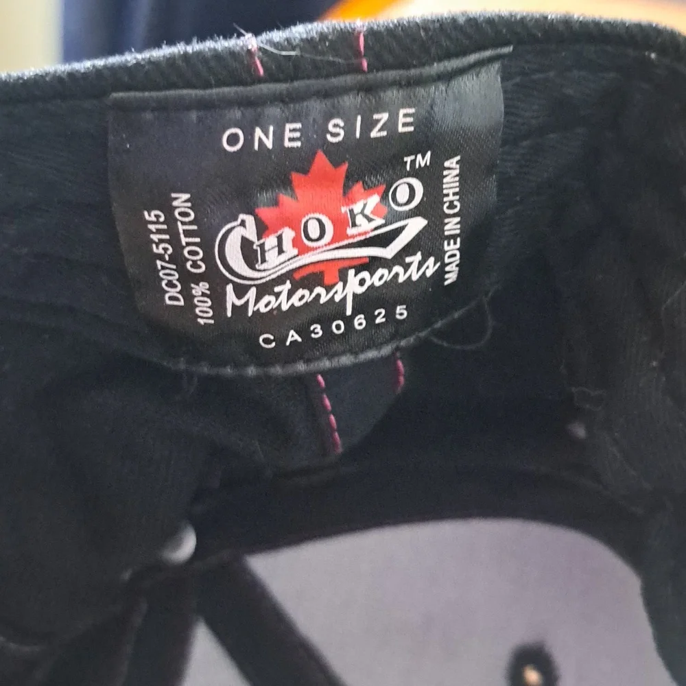 Dodge Girl Pink Embroidered Hat Circa 1947 adjustable cap. - Picture 6 of 6